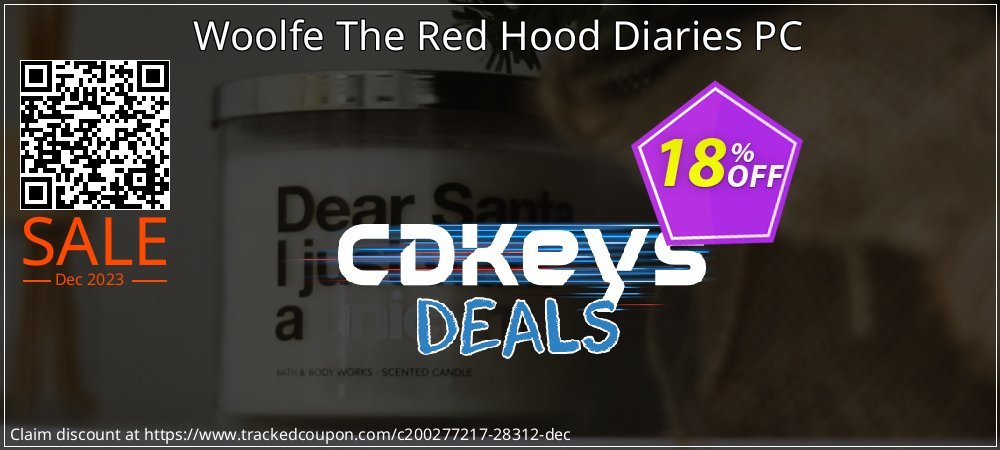 Woolfe The Red Hood Diaries PC coupon on April Fools' Day deals