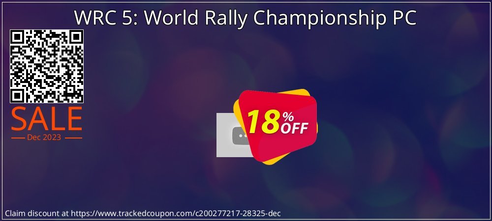 WRC 5: World Rally Championship PC coupon on National Walking Day offering sales