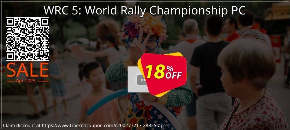 WRC 5: World Rally Championship PC coupon on National Walking Day offering sales