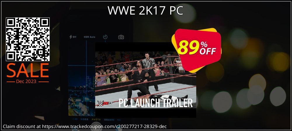 WWE 2K17 PC coupon on Tell a Lie Day sales