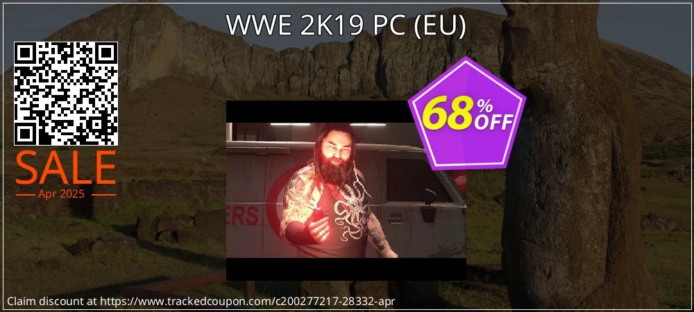 WWE 2K19 PC - EU  coupon on April Fools' Day discount