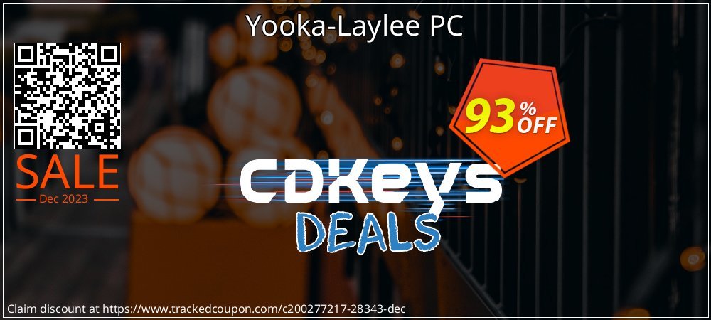 Yooka-Laylee PC coupon on Easter Day offering sales