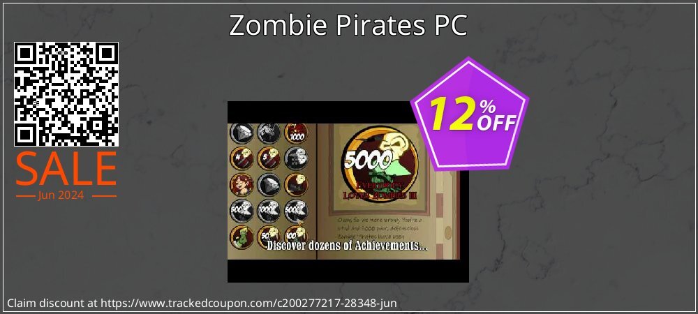 Zombie Pirates PC coupon on National Pizza Party Day offer