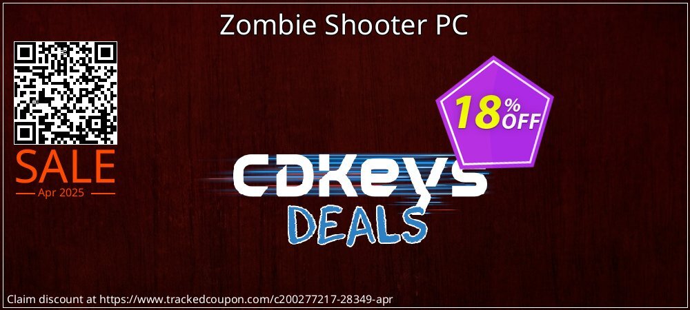 Zombie Shooter PC coupon on Tell a Lie Day offer