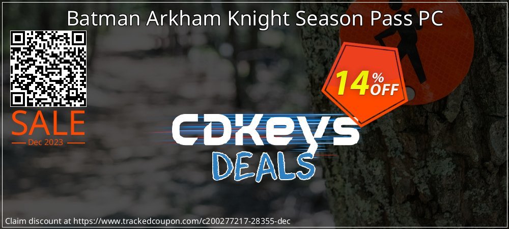 Batman Arkham Knight Season Pass PC coupon on World Backup Day discounts