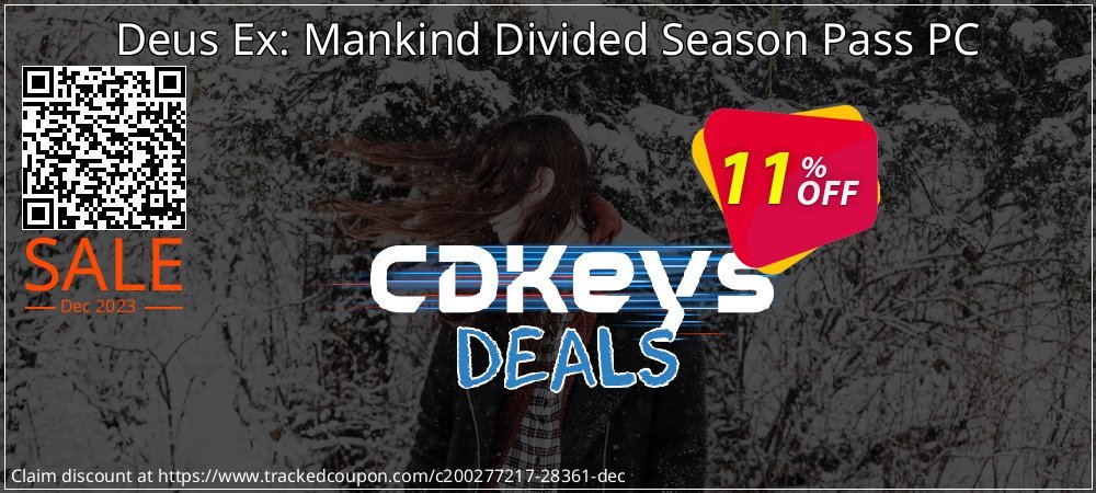 Deus Ex: Mankind Divided Season Pass PC coupon on World Party Day offering sales