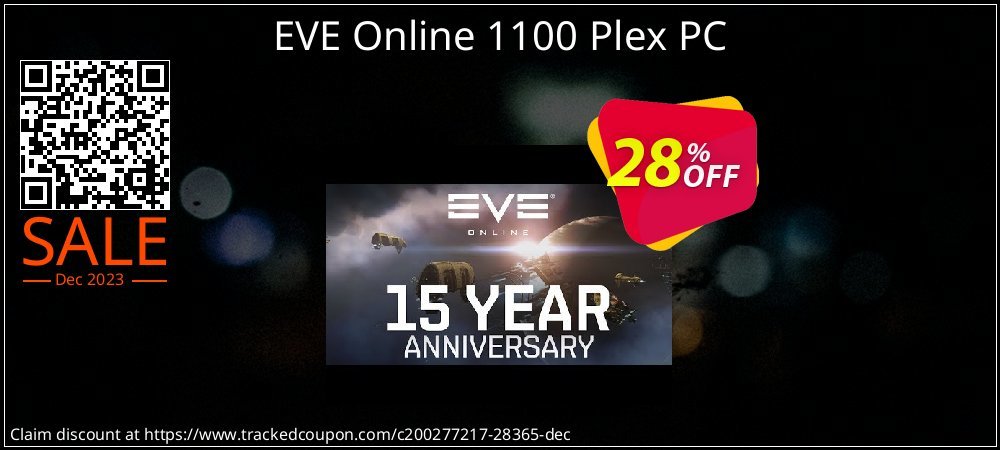 EVE Online 1100 Plex PC coupon on World Backup Day promotions
