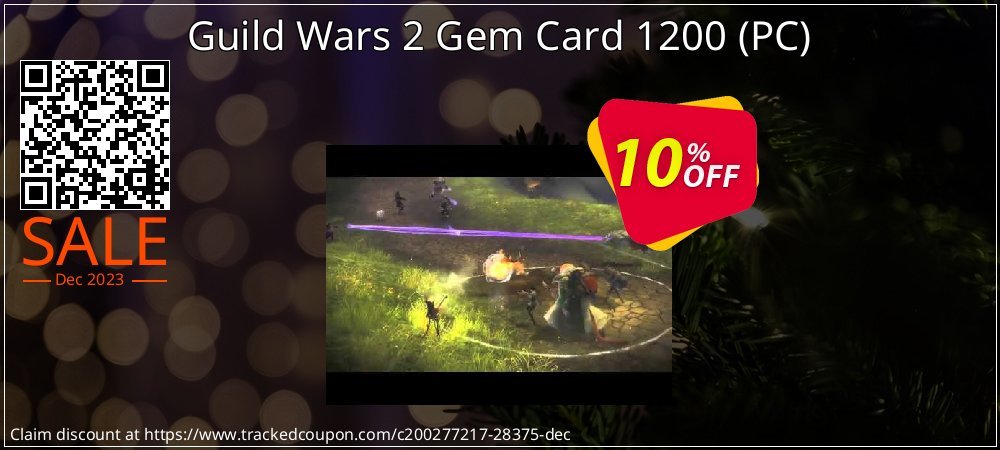 Guild Wars 2 Gem Card 1200 - PC  coupon on Mother Day offer