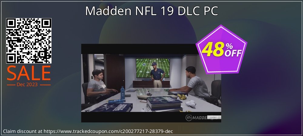 Madden NFL 19 DLC PC coupon on Tell a Lie Day offering sales