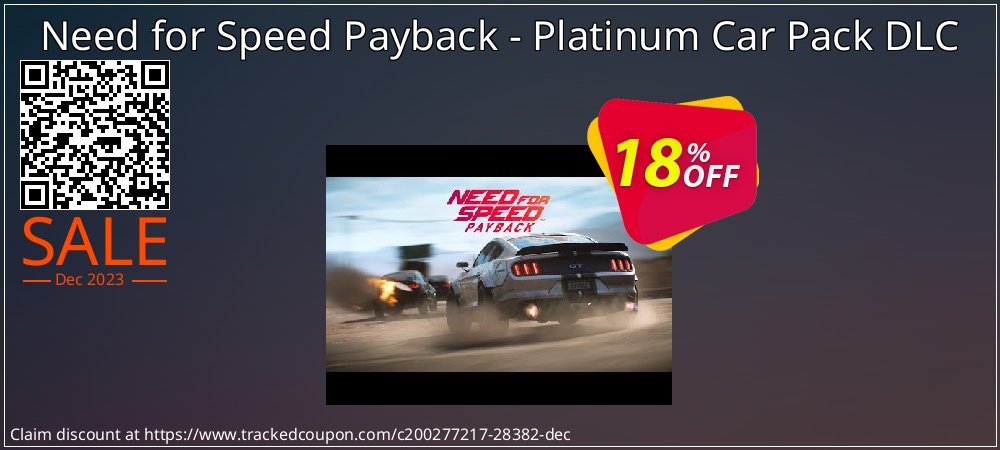 Need for Speed Payback - Platinum Car Pack DLC coupon on April Fools Day discounts
