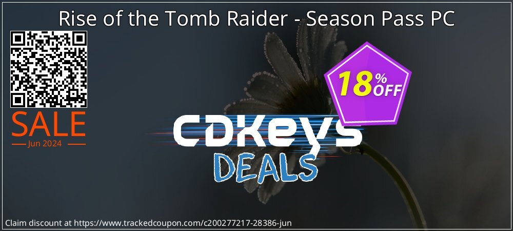 Rise of the Tomb Raider - Season Pass PC coupon on World Whisky Day offering discount