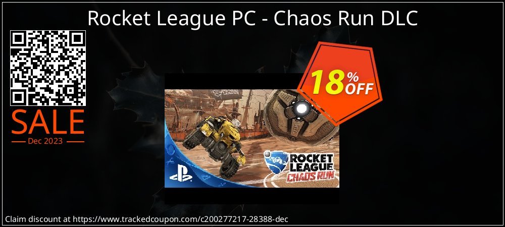 Rocket League PC - Chaos Run DLC coupon on Easter Day offering sales