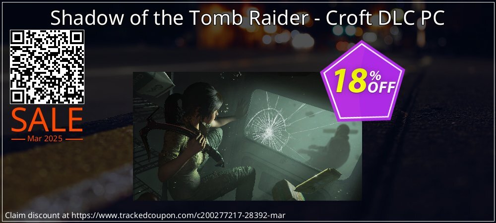 Shadow of the Tomb Raider - Croft DLC PC coupon on April Fools Day promotions