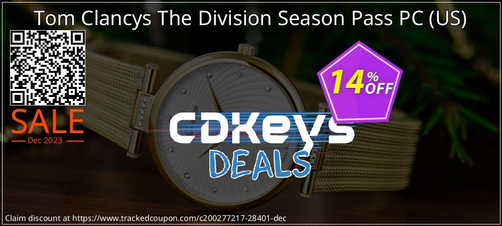 Tom Clancys The Division Season Pass PC - US  coupon on Palm Sunday promotions