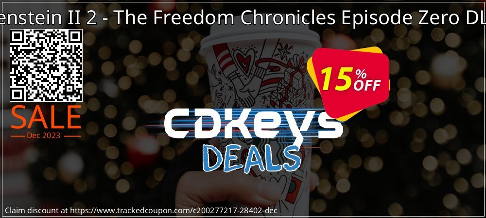 Wolfenstein II 2 - The Freedom Chronicles Episode Zero DLC PC coupon on April Fools' Day deals