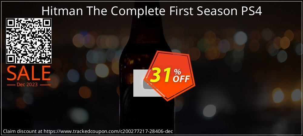 Hitman The Complete First Season PS4 coupon on World Party Day offering sales