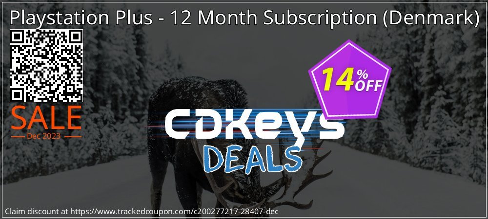 Playstation Plus - 12 Month Subscription - Denmark  coupon on April Fools Day offering sales
