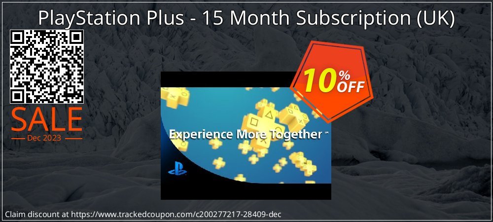 PlayStation Plus - 15 Month Subscription - UK  coupon on April Fools' Day discounts