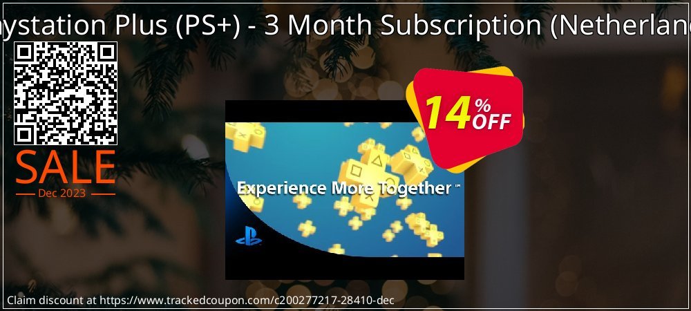 Playstation Plus - PS+ - 3 Month Subscription - Netherlands  coupon on National Walking Day sales