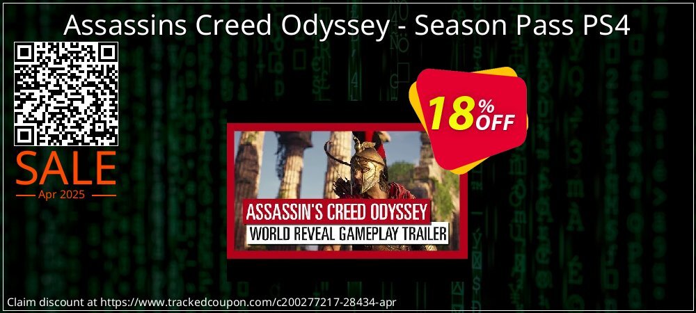 Assassins Creed Odyssey - Season Pass PS4 coupon on World Password Day discounts