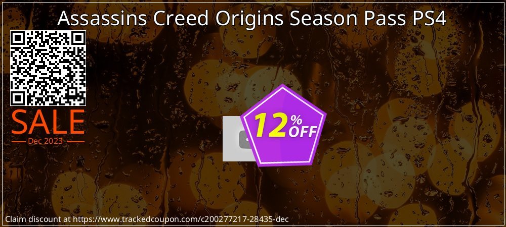 Assassins Creed Origins Season Pass PS4 coupon on National Walking Day discounts
