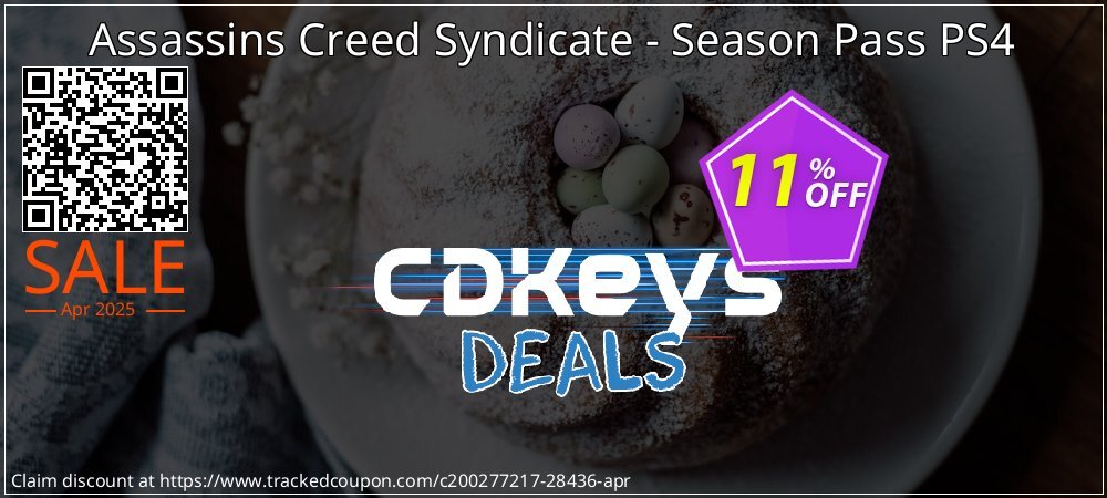 11% OFF Assassins Creed Syndicate - Season Pass PS4 Coupon Code Feb, 2021 TrackedCoupon