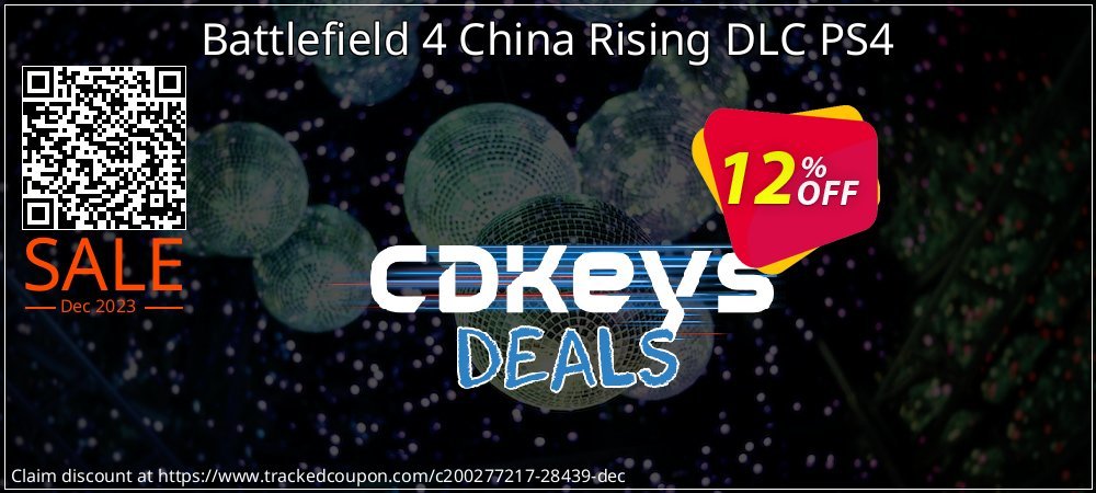 Battlefield 4 China Rising DLC PS4 coupon on Tell a Lie Day offer
