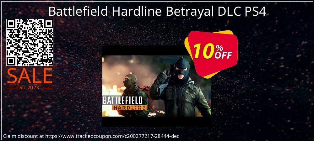 Battlefield Hardline Betrayal DLC PS4 coupon on Tell a Lie Day discounts