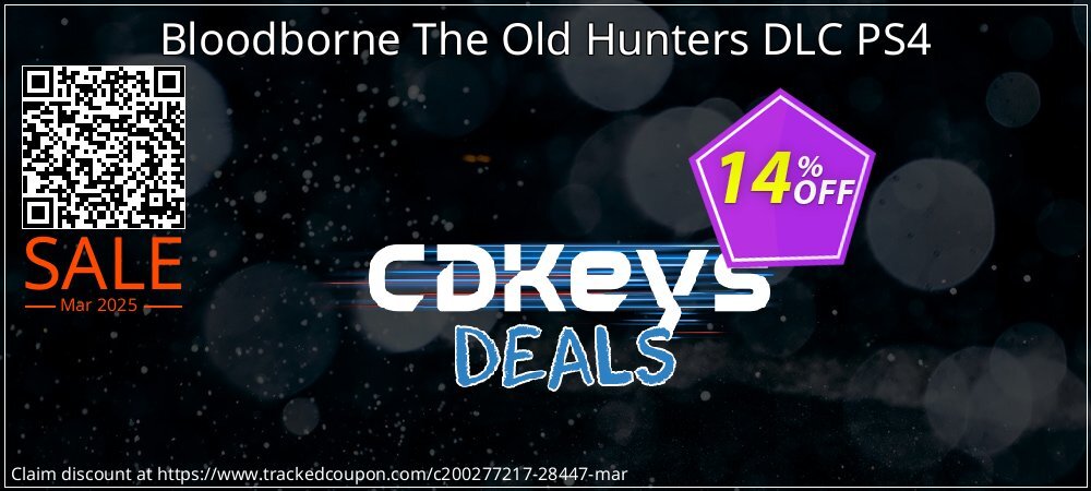 Bloodborne The Old Hunters DLC PS4 coupon on April Fools' Day deals