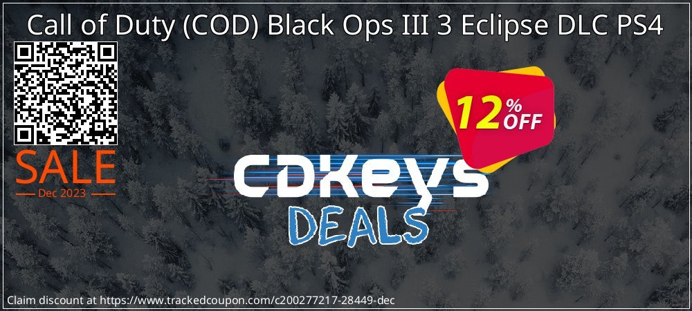 Call of Duty - COD Black Ops III 3 Eclipse DLC PS4 coupon on Tell a Lie Day discount