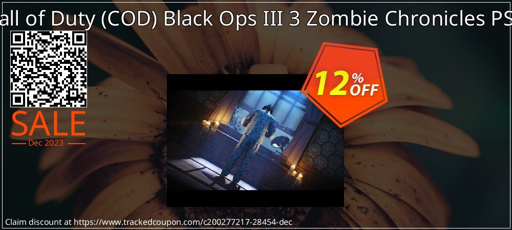 Call of Duty - COD Black Ops III 3 Zombie Chronicles PS4 coupon on Tell a Lie Day promotions