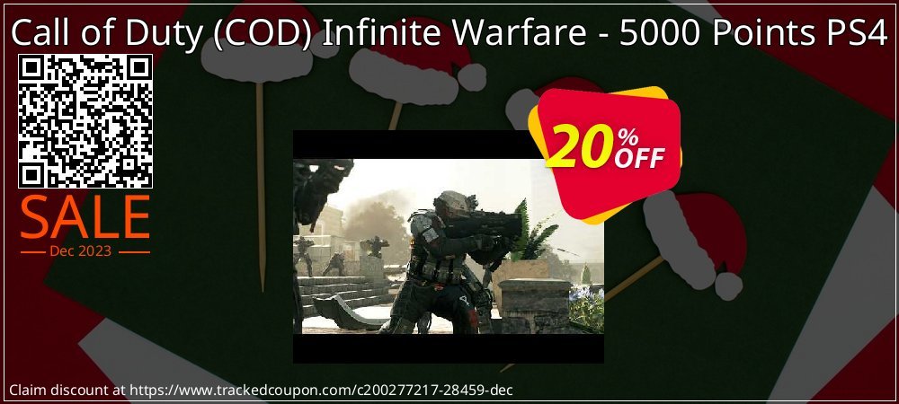 Call of Duty - COD Infinite Warfare - 5000 Points PS4 coupon on American Chess Day sales
