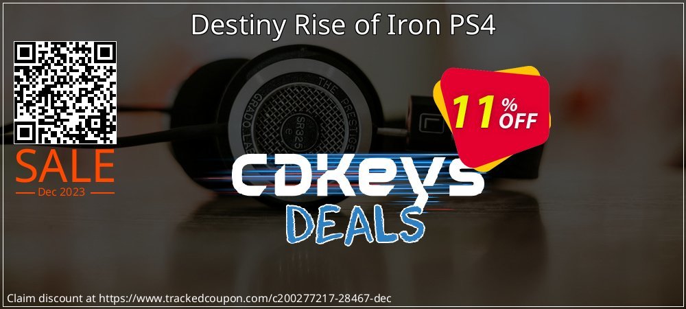 Destiny Rise of Iron PS4 coupon on All Saints' Eve sales