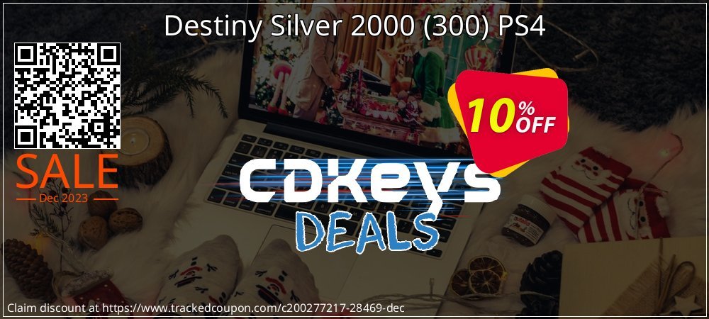 Destiny Silver 2000 - 300 PS4 coupon on World Smile Day offer
