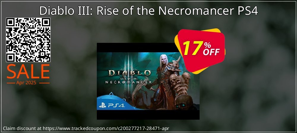 Diablo III: Rise of the Necromancer PS4 coupon on Palm Sunday super sale