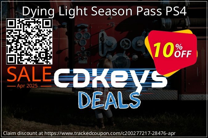 Dying Light Season Pass PS4 coupon on World Party Day discount