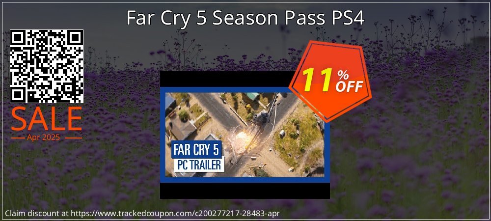 Far Cry 5 Season Pass PS4 coupon on Easter Day deals