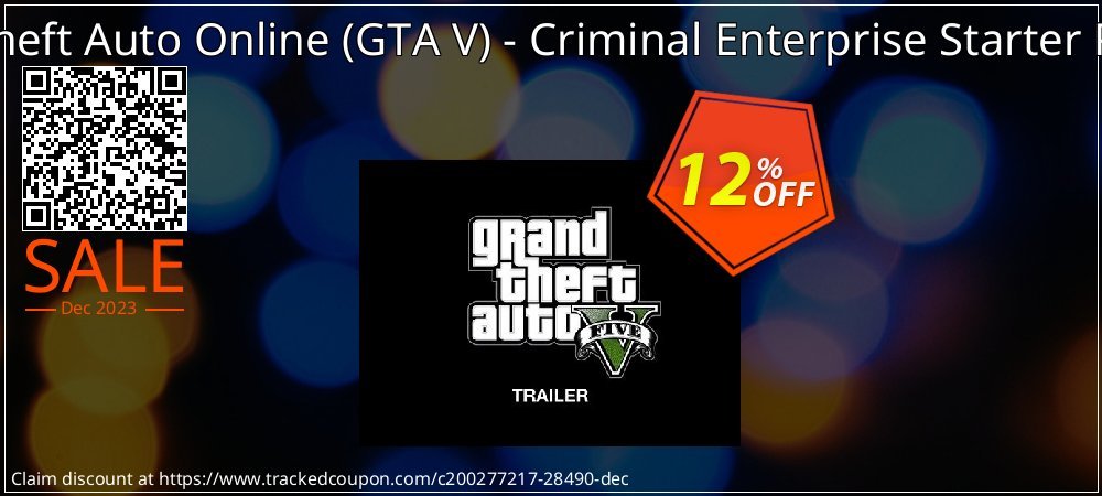 Get 10% OFF Grand Theft Auto Online (GTA V) - Criminal Enterprise Starter Pack PS4 offering sales