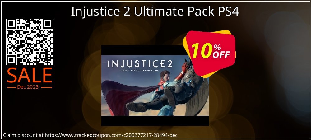 Injustice 2 Ultimate Pack PS4 coupon on Tell a Lie Day discount
