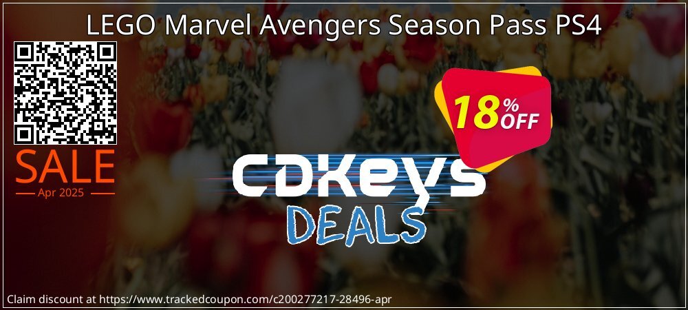 LEGO Marvel Avengers Season Pass PS4 coupon on World Party Day offering sales