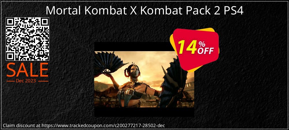 Mortal Kombat X Kombat Pack 2 PS4 coupon on World Smile Day promotions