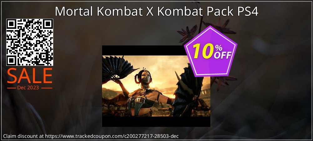 Mortal Kombat X Kombat Pack PS4 coupon on Halloween sales
