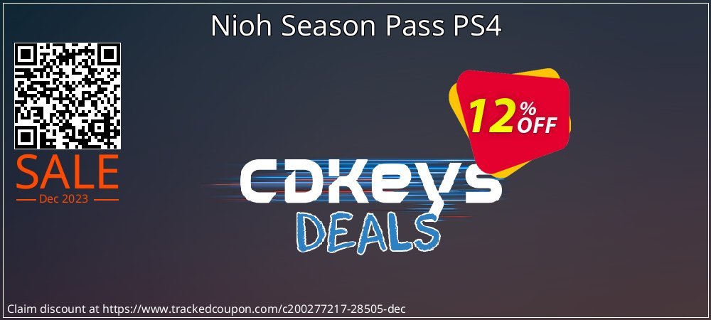 Nioh Season Pass PS4 coupon on Lazy Mom's Day deals