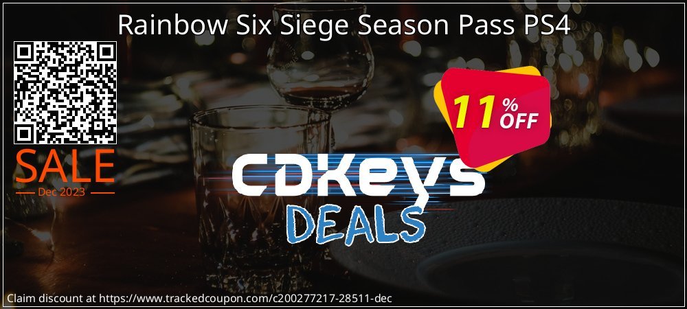 Rainbow Six Siege Season Pass PS4 coupon on All Saints' Eve promotions