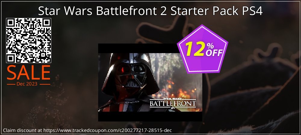 Star Wars Battlefront 2 Starter Pack PS4 coupon on Grandparents Day offer