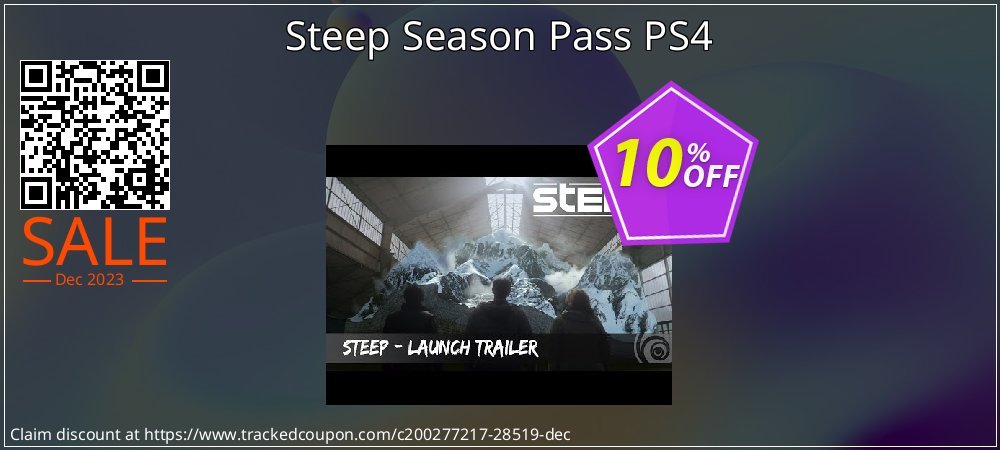 Steep Season Pass PS4 coupon on Tell a Lie Day deals