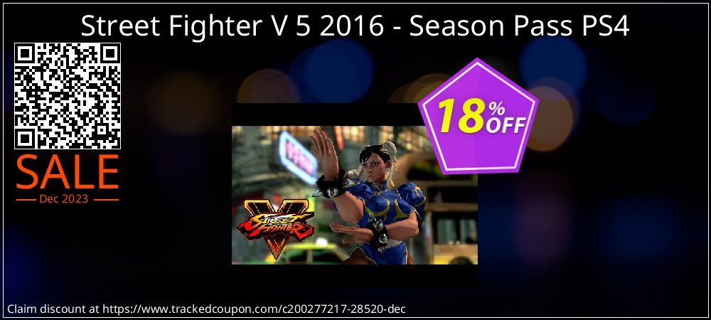 Street Fighter V 5 2016 - Season Pass PS4 coupon on National Family Day discounts