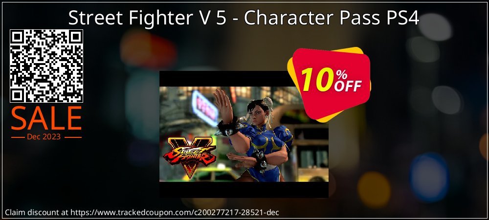 Street Fighter V 5 - Character Pass PS4 coupon on National Pumpkin Day sales