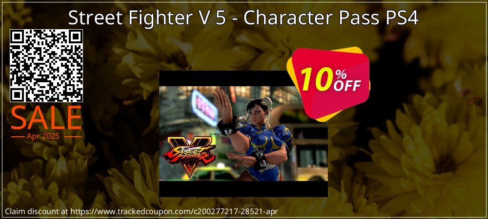 Street Fighter V 5 - Character Pass PS4 coupon on National Loyalty Day offering discount