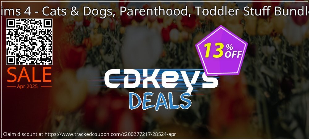 The Sims 4 - Cats & Dogs, Parenthood, Toddler Stuff Bundle PS4 coupon on Tell a Lie Day super sale